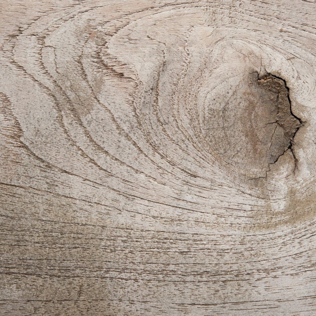 Close up shot of wooden texture and knot pattern detail