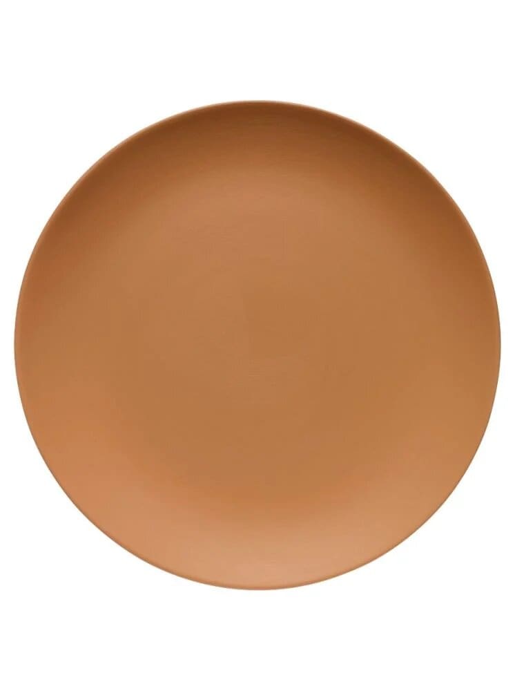 Orange-terracotta paint colour sample